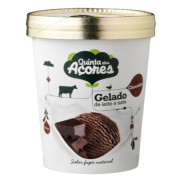 Gelado Quinta dos Açores Chocolate 500 ml