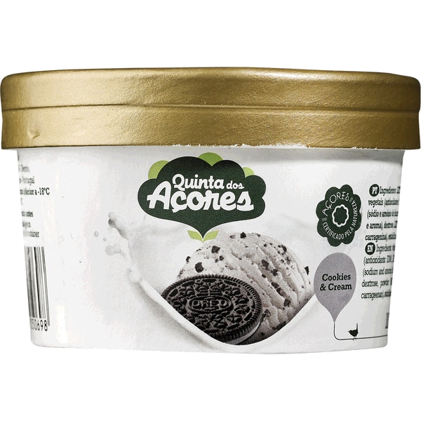 Gelado Quinta dos Açores Cookies&Cream 100 ml