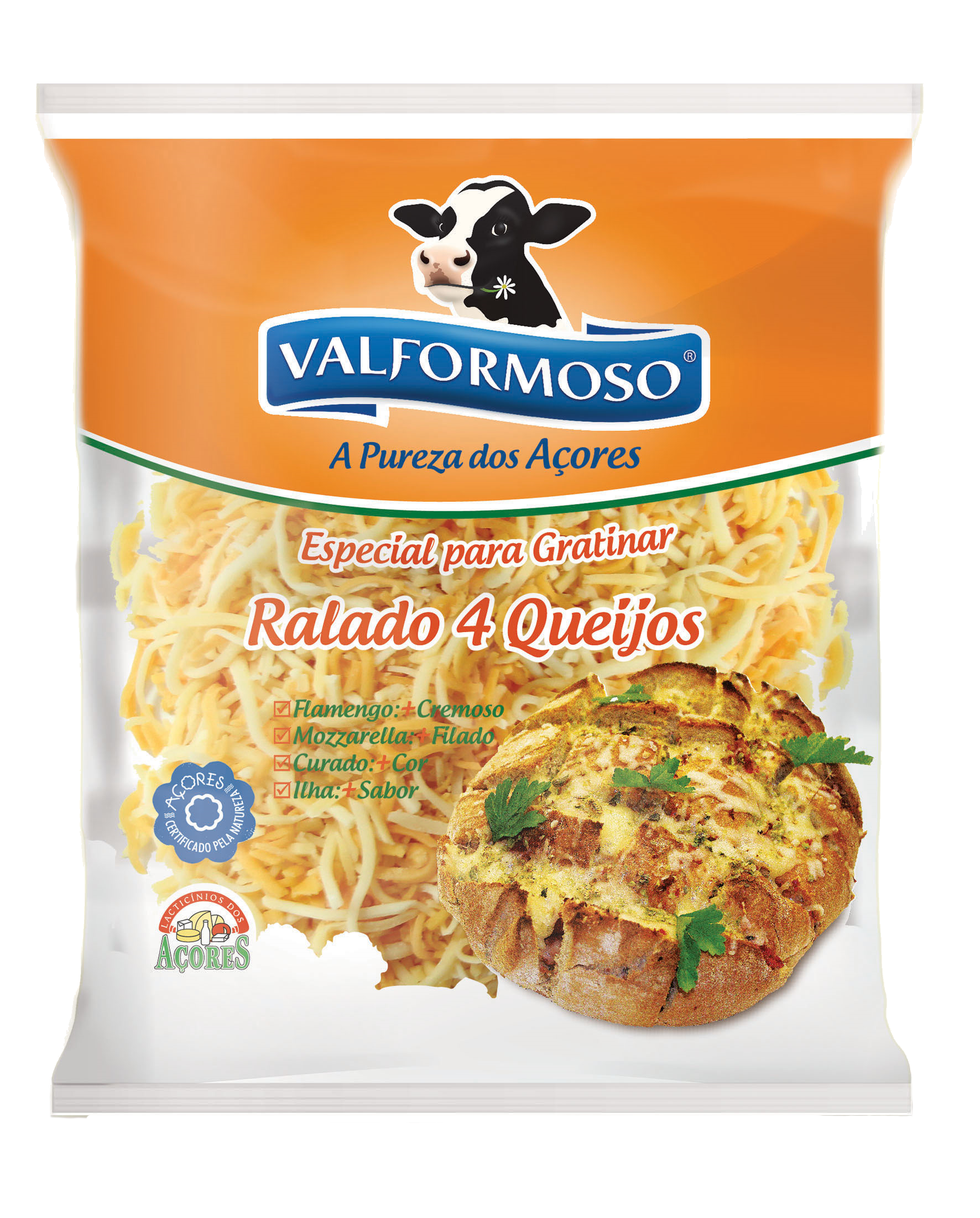 Queijo 4 Queijos Valformoso Ralado 150 gr