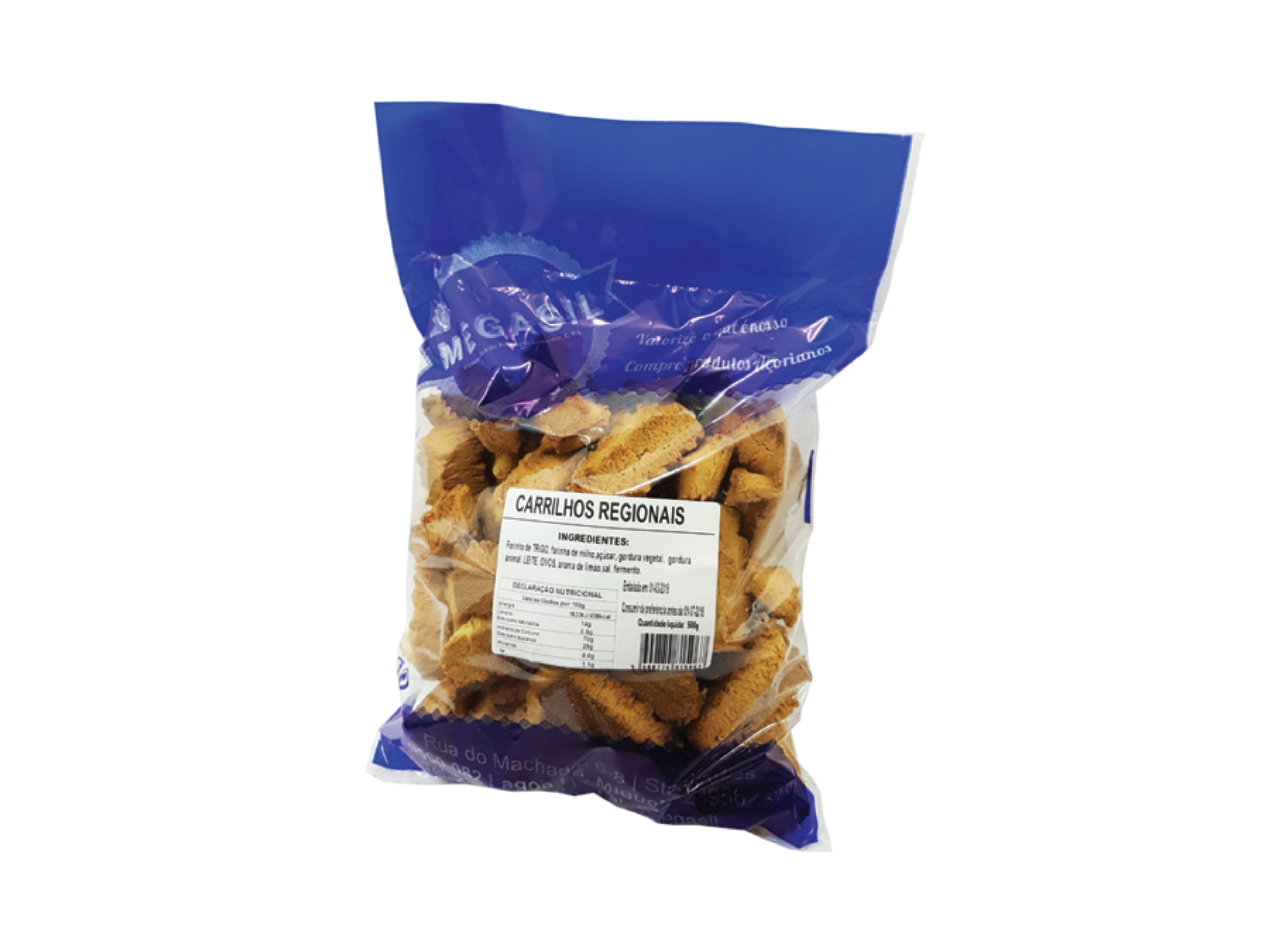 Carrilhos Regionais Megasil 500 gr