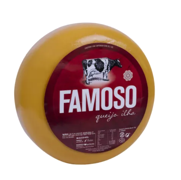 Queijo Ilha Famoso Inteiro 8 Kg
