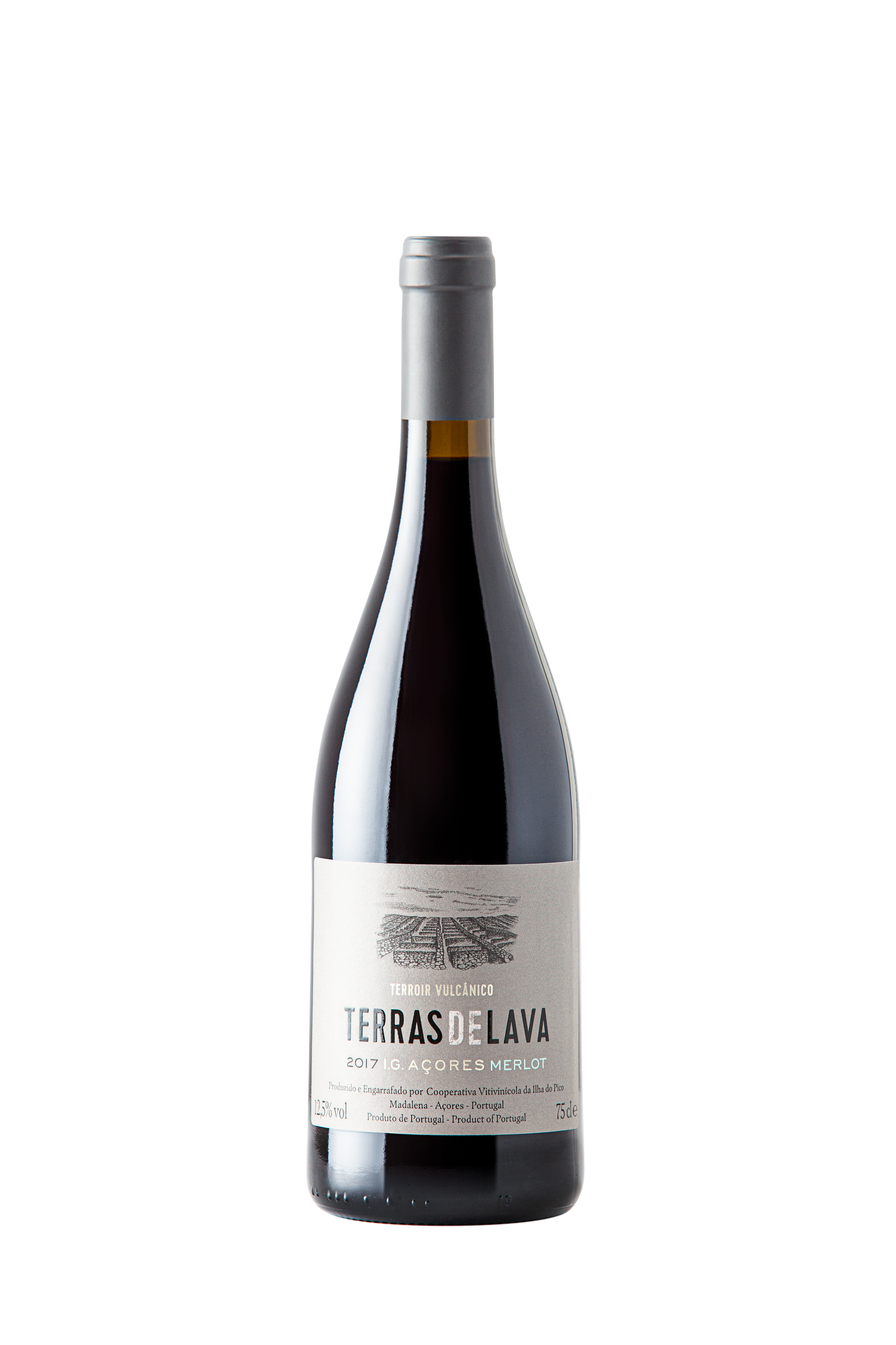Terras de lava tinto – merlot 0,75 l